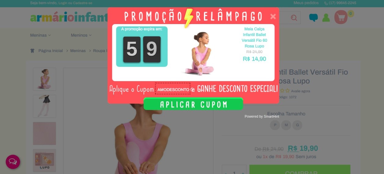 E-Commerce-Aufbewahrungs-Popups