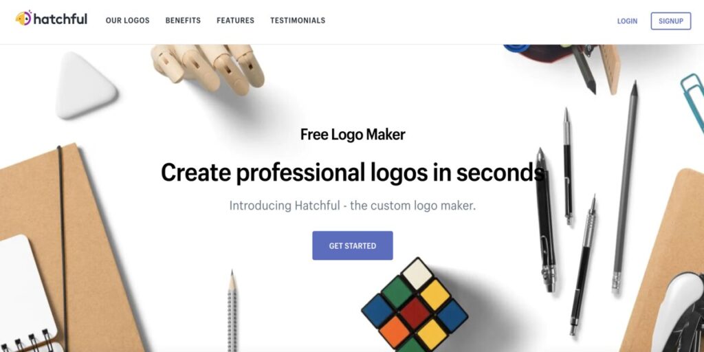 aplicación de diseño de logotipo ai