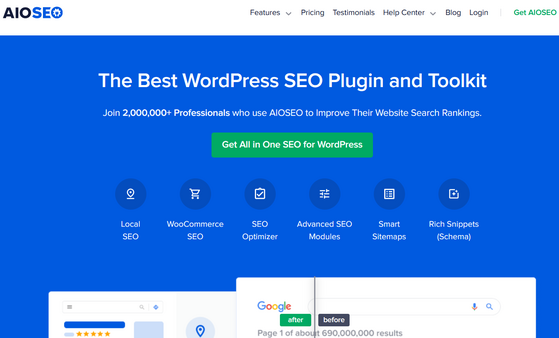 ทั้งหมดในหนึ่ง seo เป็นปลั๊กอิน WordPress seo ที่ดีที่สุด