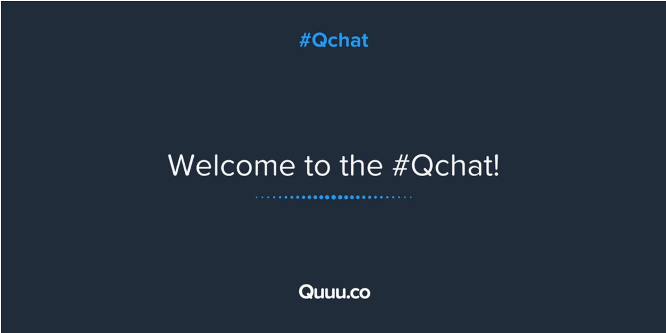 今は死んでいる QChat。