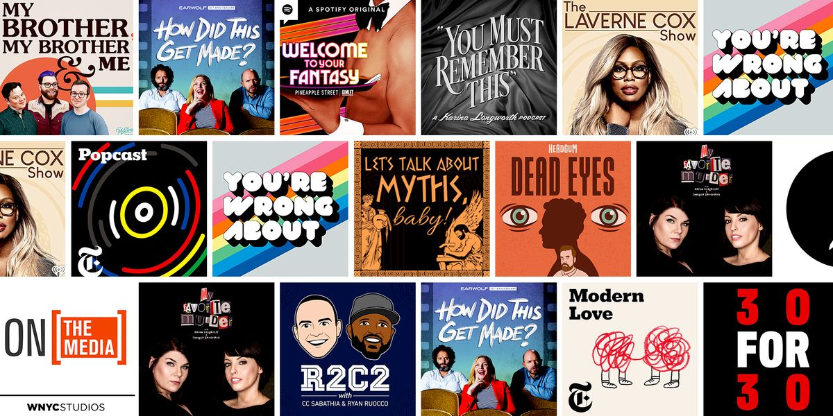 Liste einiger der besten Podcasts in den USA.