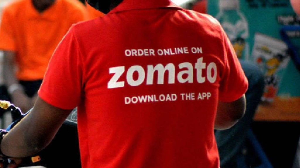 zomato 마케팅 전략 - 자전거에 빨간 티셔츠 소년