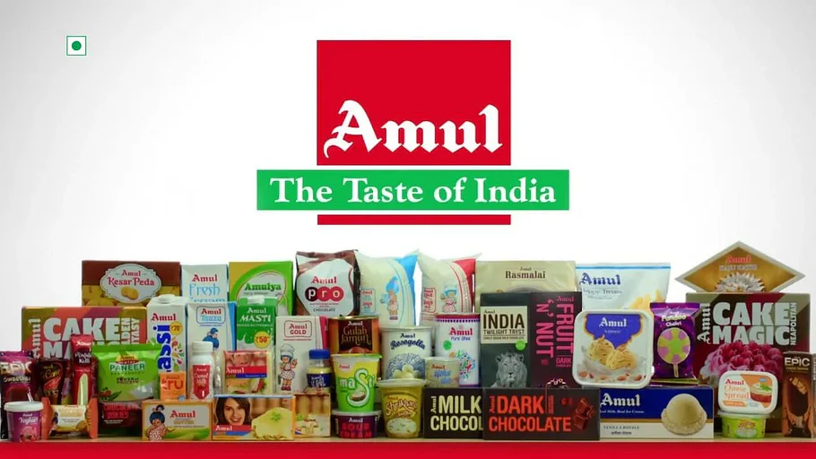 Amul 营销策略 - 以一个品牌销售产品