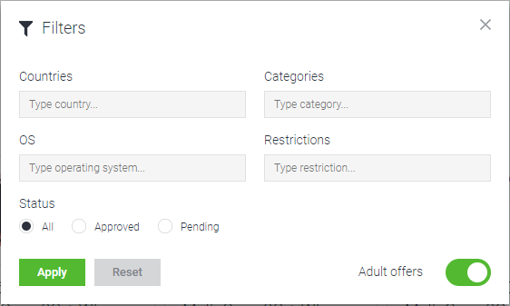 mobidea-tracker-offer 过滤器