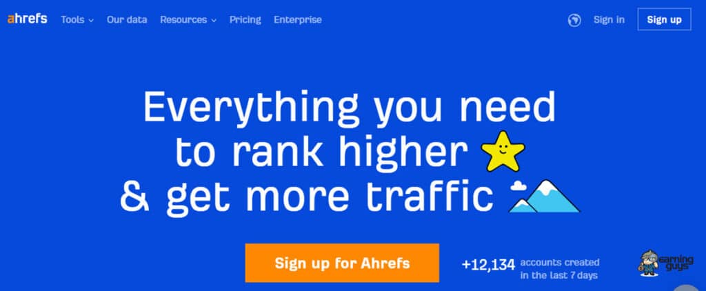 Herramienta SEO todo en uno de Ahrefs