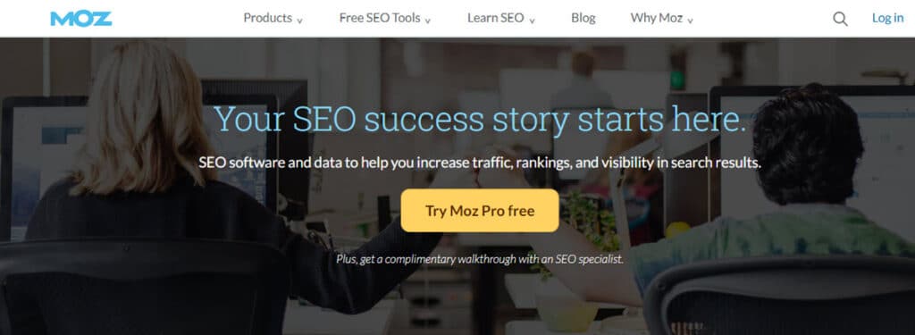 MOZ SEO Software