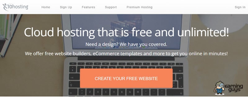 x10Hosting WordPress Hosting Gratis