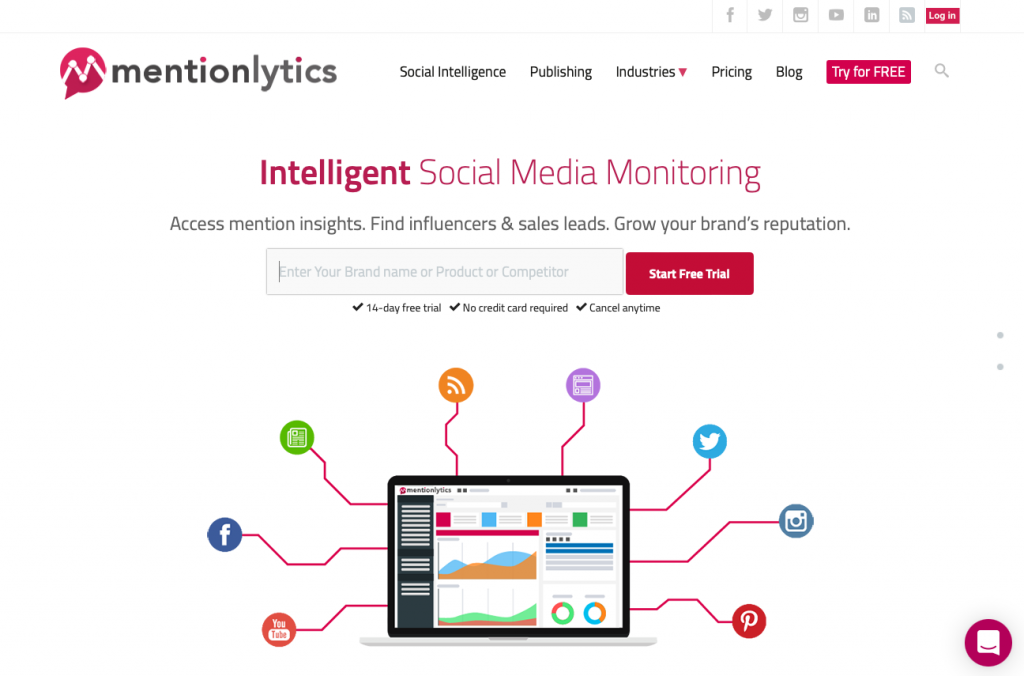 الصفحة الرئيسية Mentionlytics