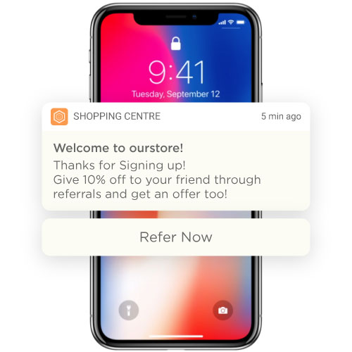 Build-a-referral-within-your-welcome-push-notification