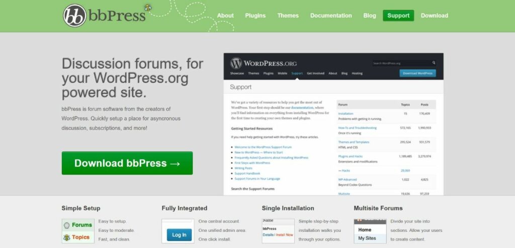 plug-in bbPress