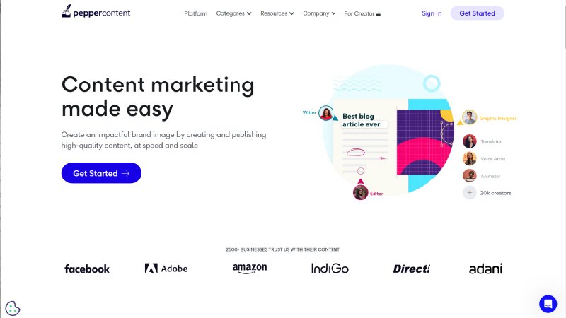 Pepper Content - Principais empresas de redação de conteúdo
