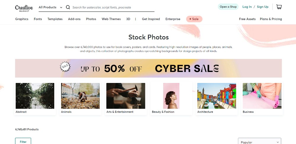 site d'images de stock