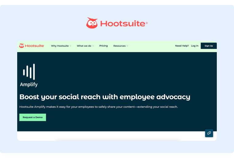 Hootsuite Amplify