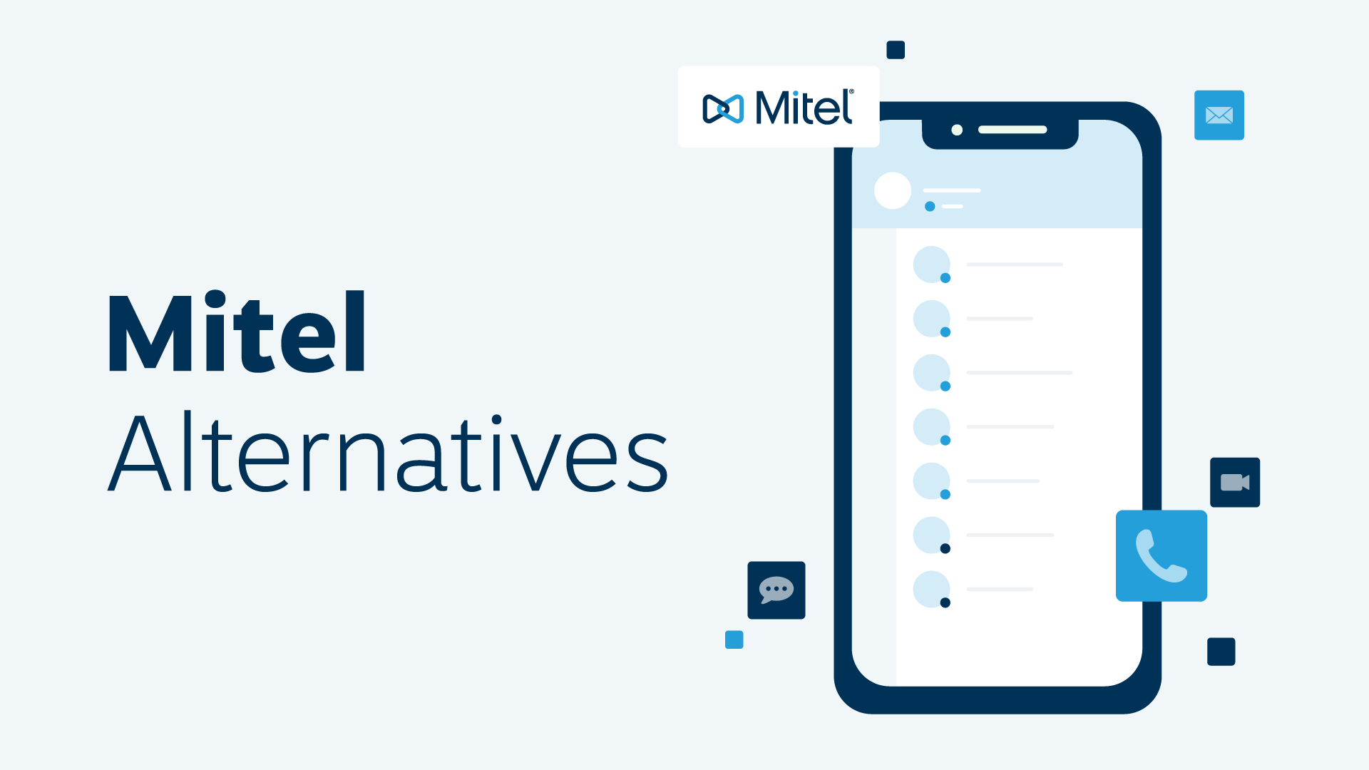 Mitel 的 10 大替代品和竞争对手