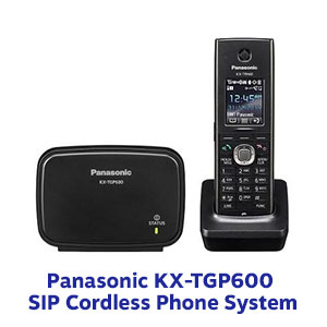 Imagem do sistema de telefone sem fio Panasonic KX TGP600 SIP