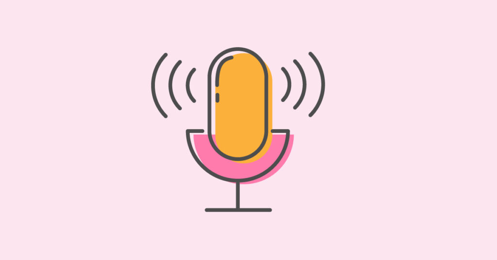 illustration de microphone