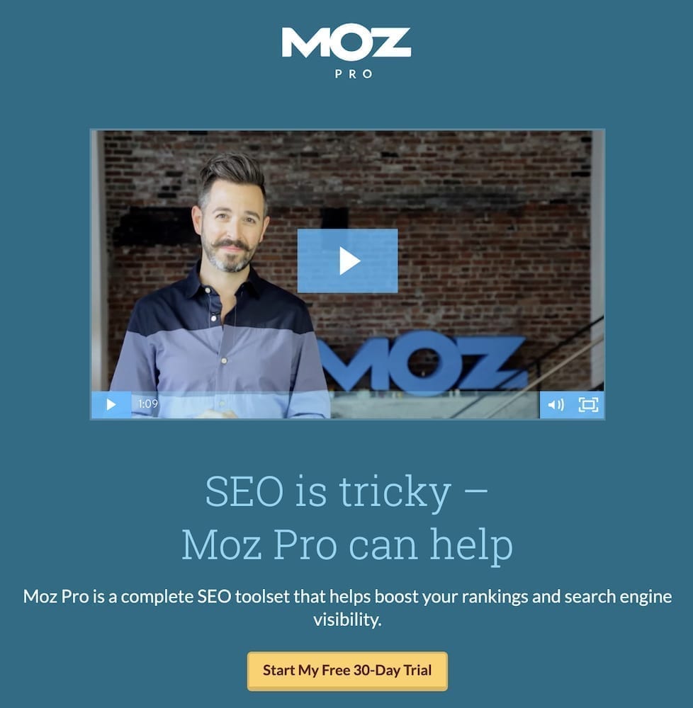 Conversie online Moz clic prin exemplu