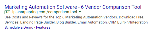 Anunț Google lead magnet