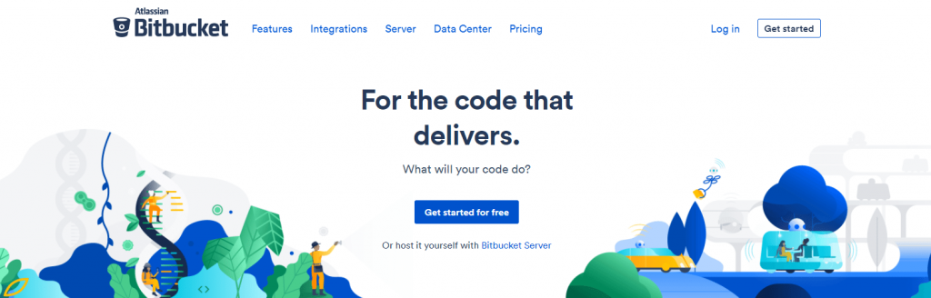 ferramentas de colaboração online Bitbucket