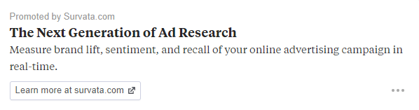 Quora ads Survata