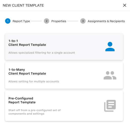 Modelo de relatório de aquisição de novo cliente