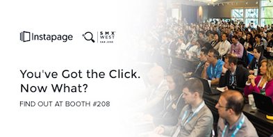 2018年のイベント SMX West Instapage