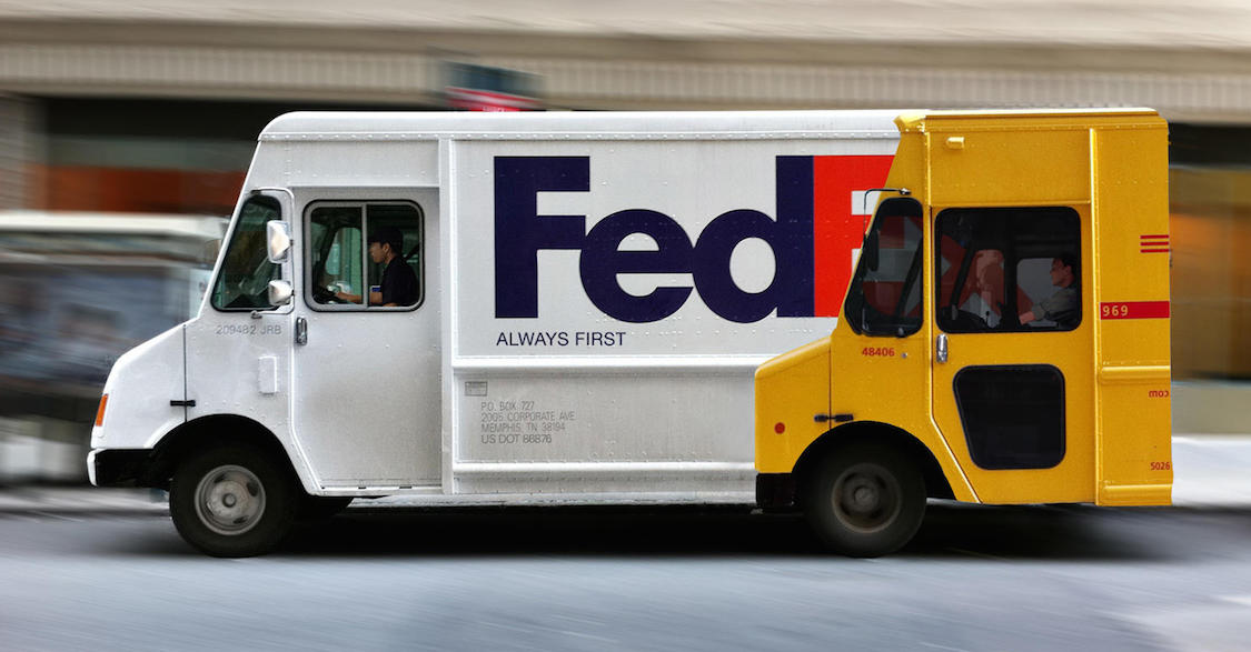 креативная реклама FedEx