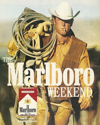 Entwicklung der Marlboro-Mann-Werbung