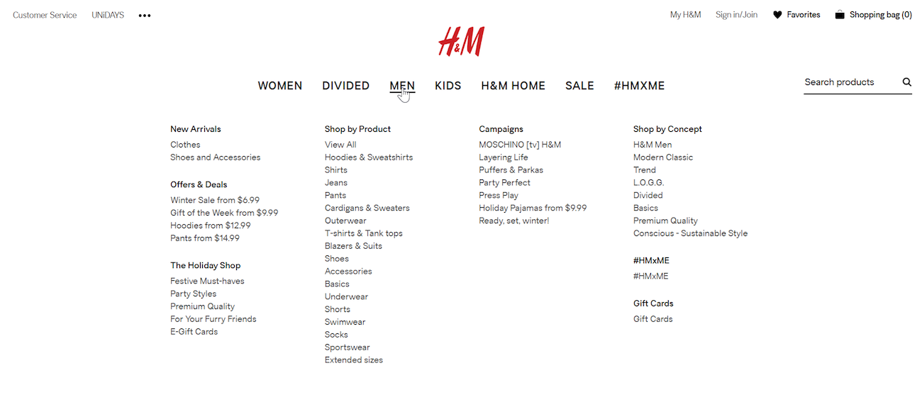 chatbot personalização H&M