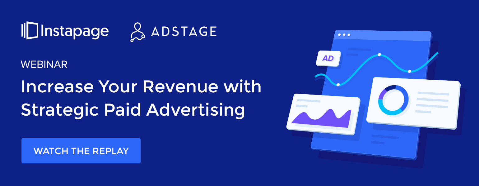 AdStage 网络研讨会重播 Instapage