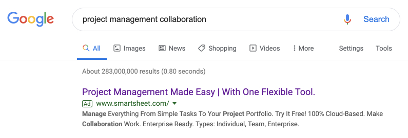 Colaborare pentru managementul proiectelor Smartsheet Căutare Google