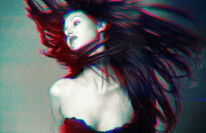 Glitch-Photoshop-Aktion