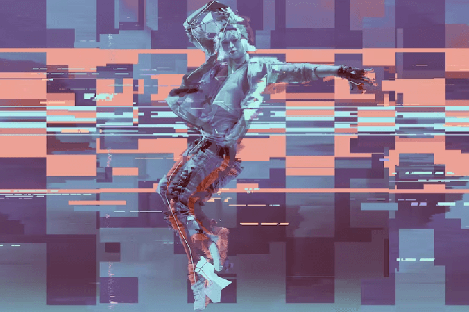 Twitch Glitch Photoshop 动作