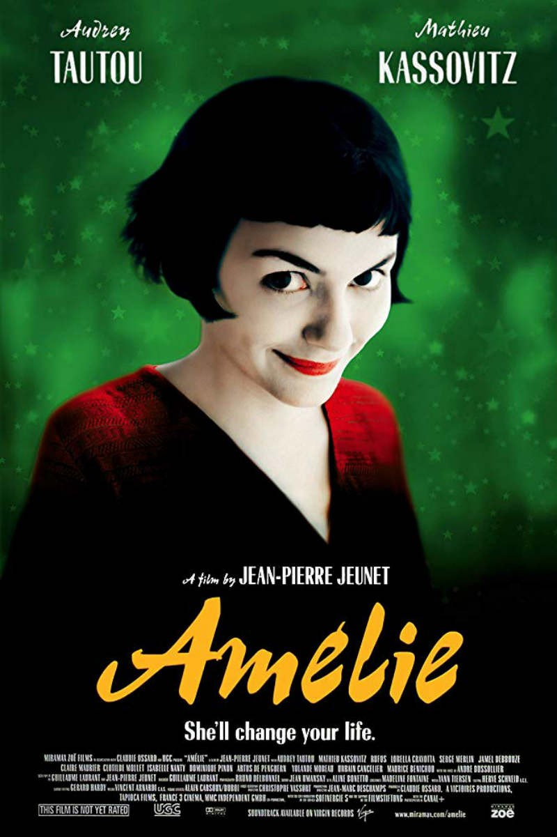 Disegno del poster del film Amelie