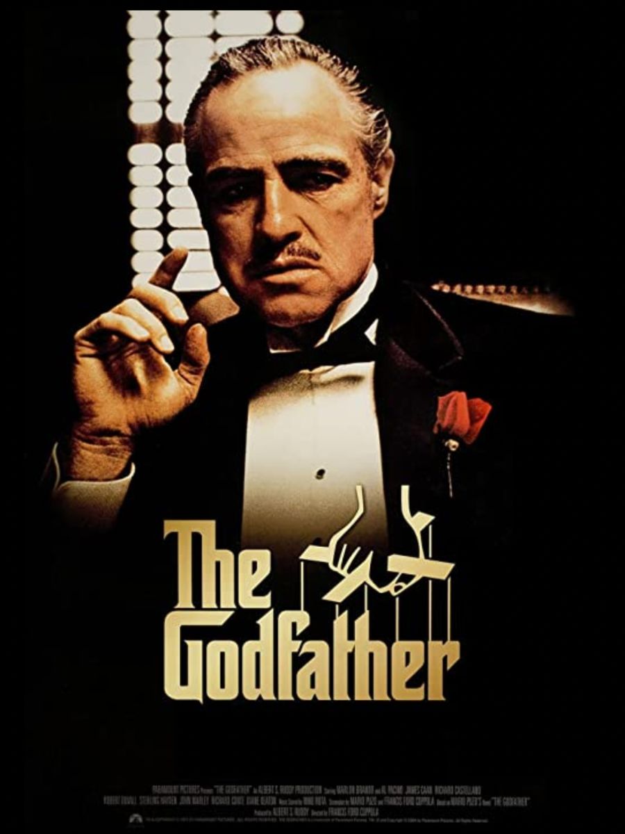 The Godfather filminin afiş tasarımı