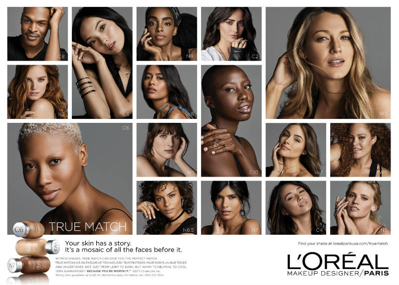 Loreal Beauty-Werbung