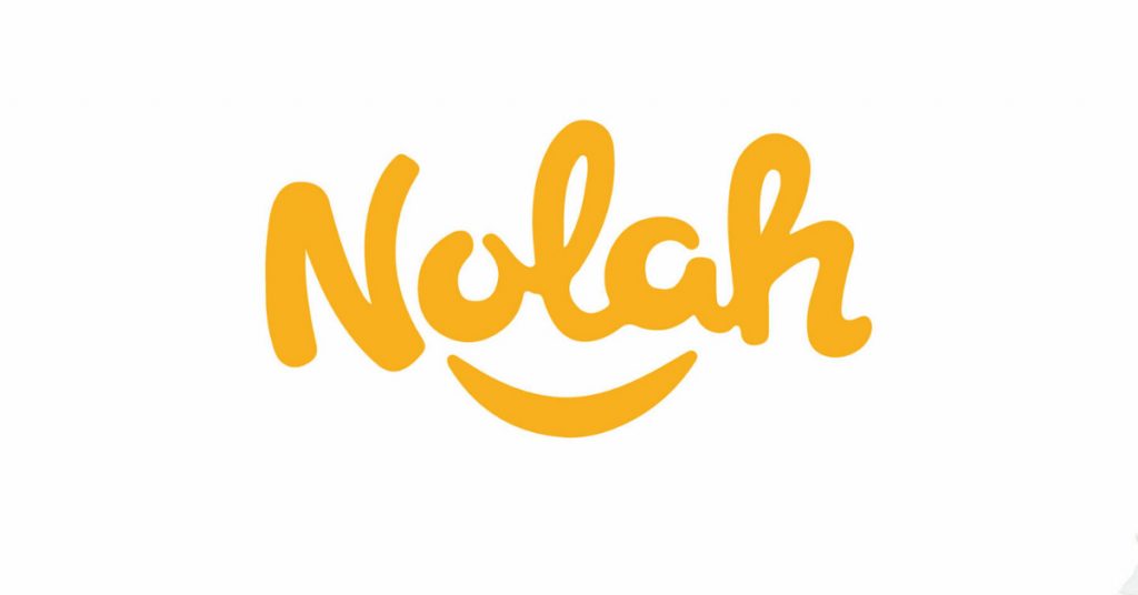 logotipo de la marca de colchones nolah