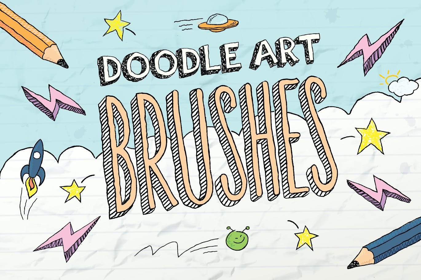 Doodle pędzle artystyczne