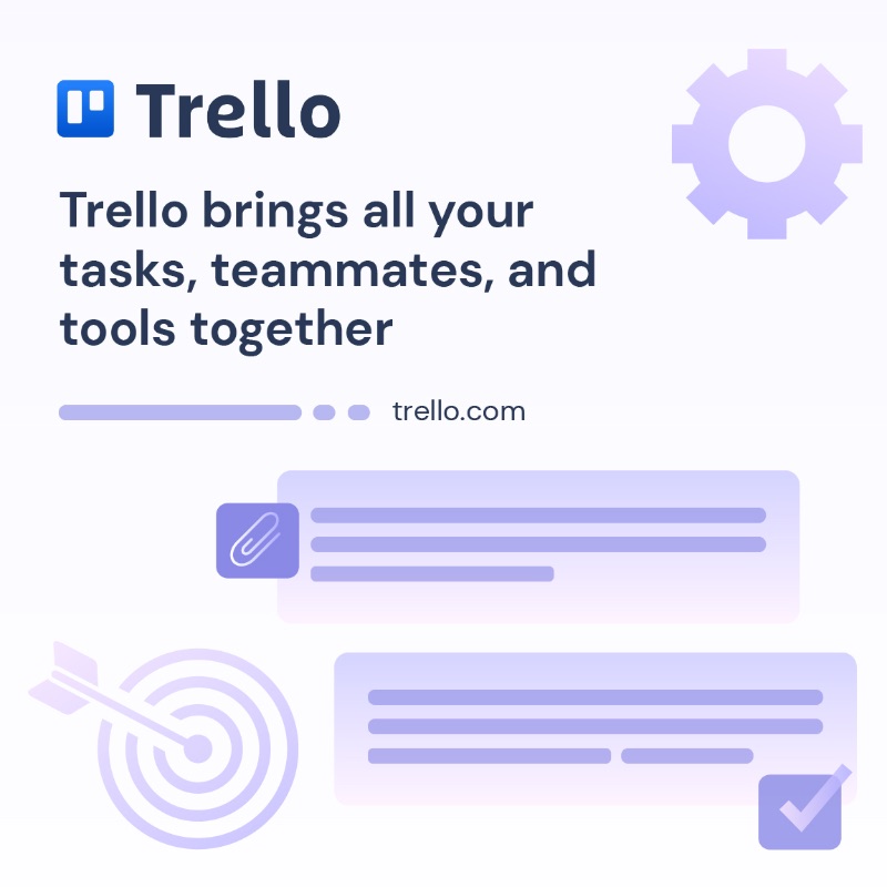 Пример маркетинговой рекламы Trello