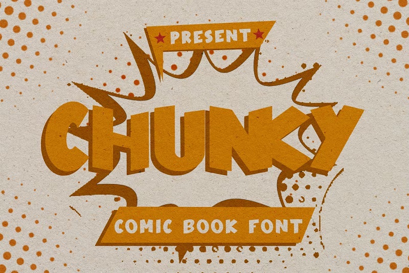 Font Komik Chunky