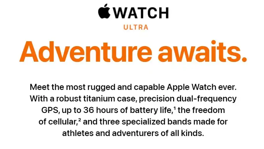 Apple Watch Ultra