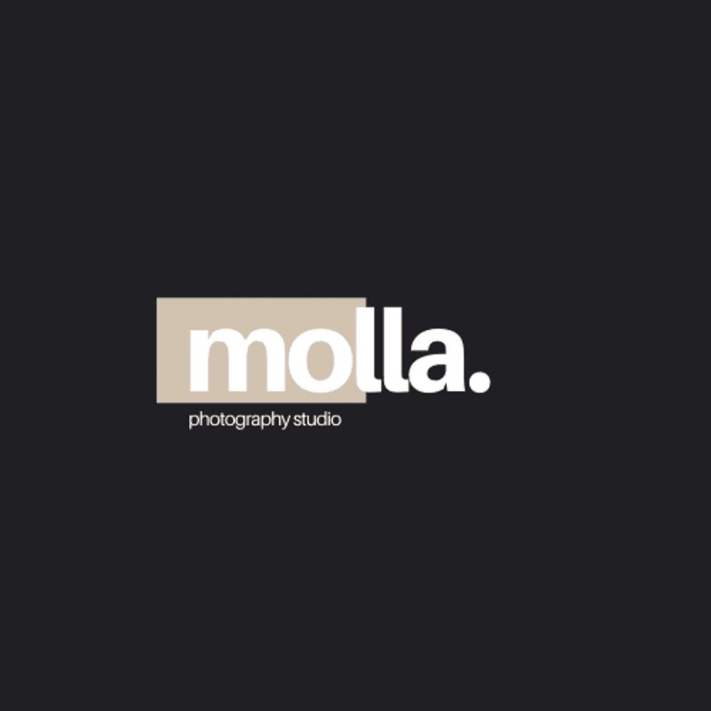 Retro-Logo-Design von Molla