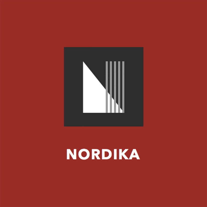 Modernes Logodesign von nordika