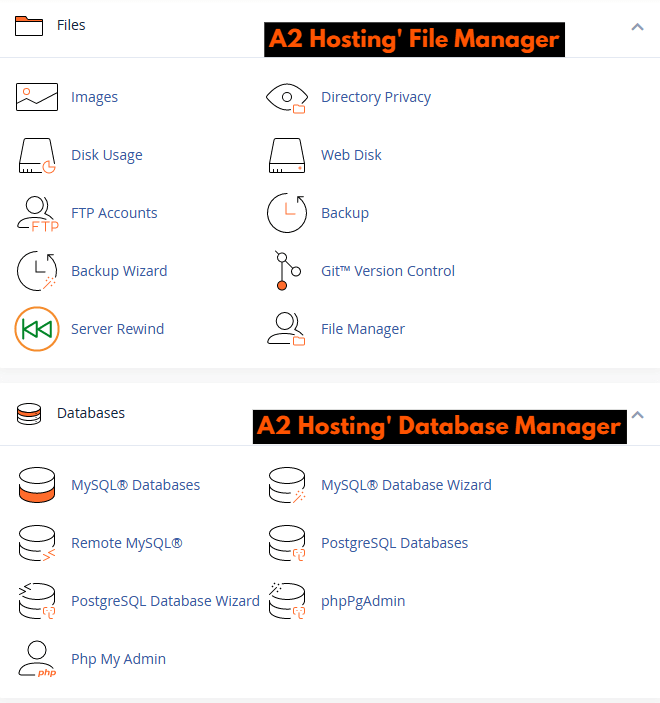 A2 Hosting cPanel 1