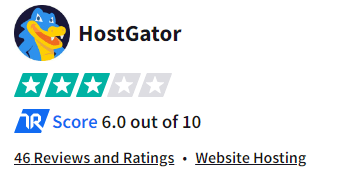 HostGator Trusttadius Rating