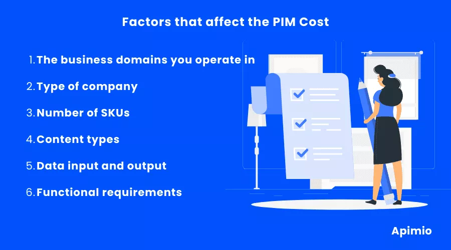 Pim のコストに影響する要因