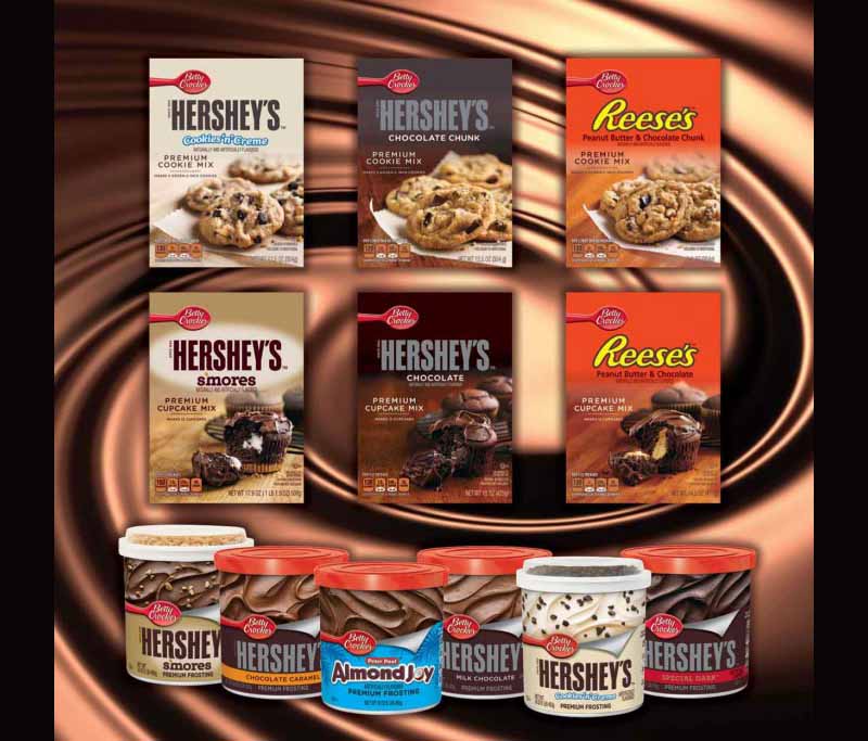 Совместный бренд Hershey and Betty Crocker