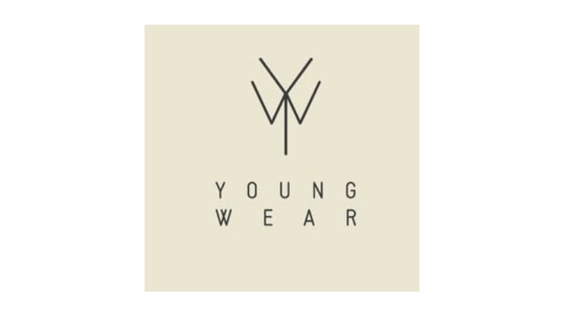 Young Wear einfaches, minimalistisches Design