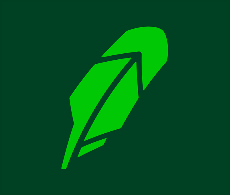 Zeitgenössisches Robinhood-Logo-Design