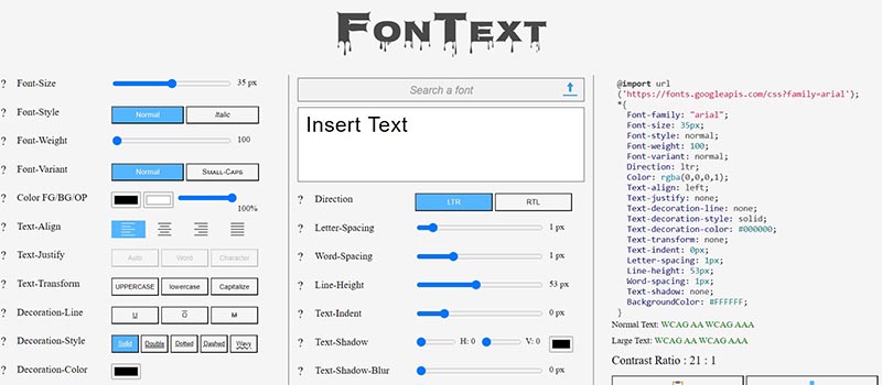 contoh font komersial gratis